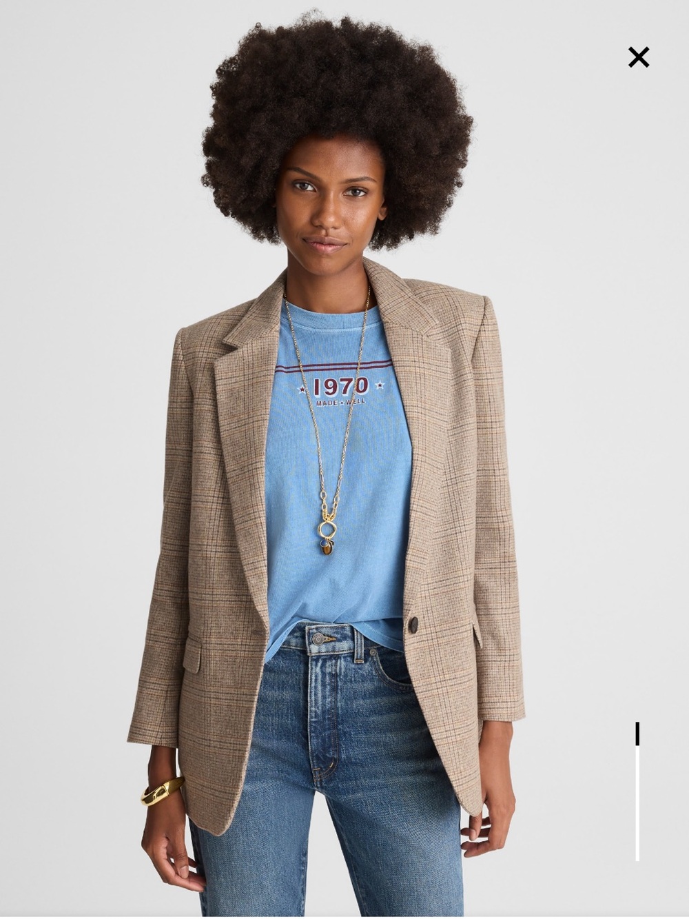 Madewell Mercer Relaxed Blazer